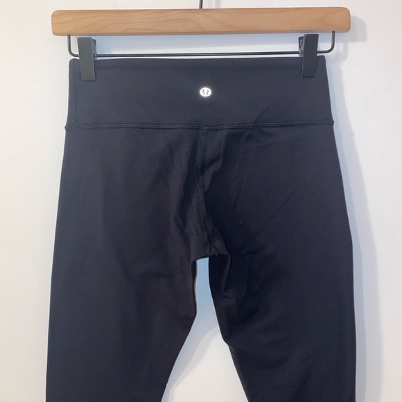Lululemon Athletica Midnight Black Leggings Size 4 - Picture 5 of 10